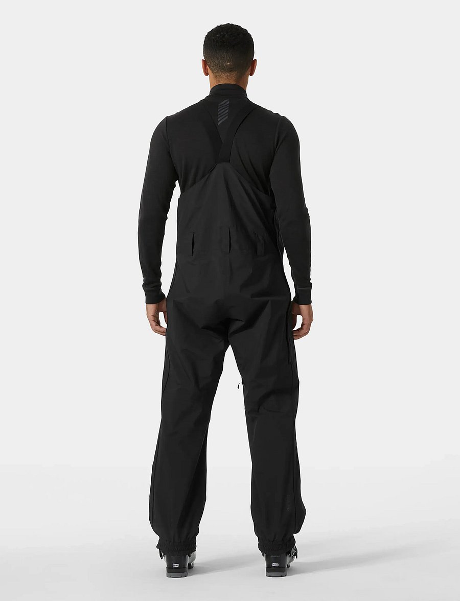 Helly Hansen - ULLR D BIB SHELL PANT - skihosen - black - 3