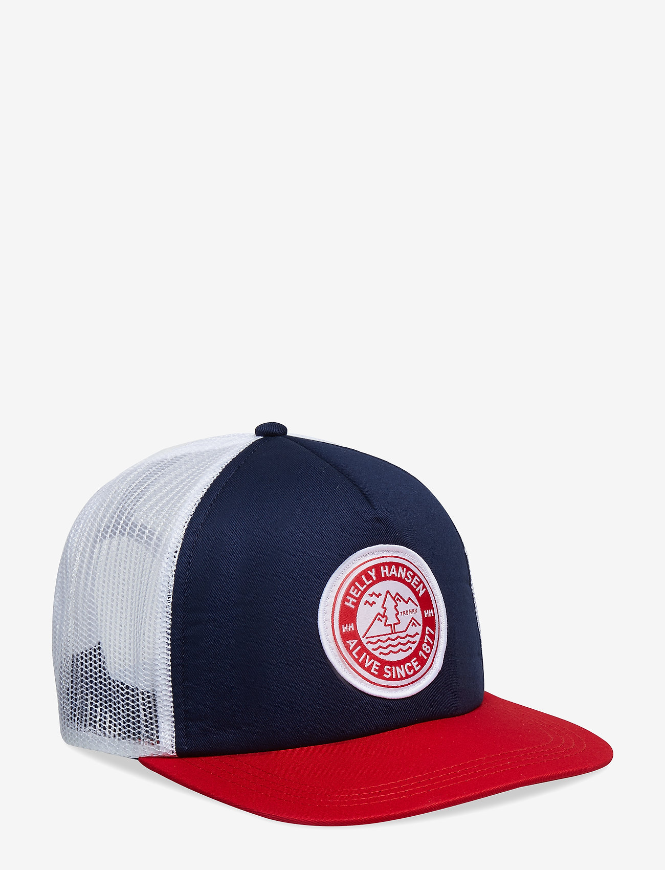 Helly Hansen - HH FLATBRIM TRUCKER CAP - die niedrigsten preise - graphite blue / alert red - 0