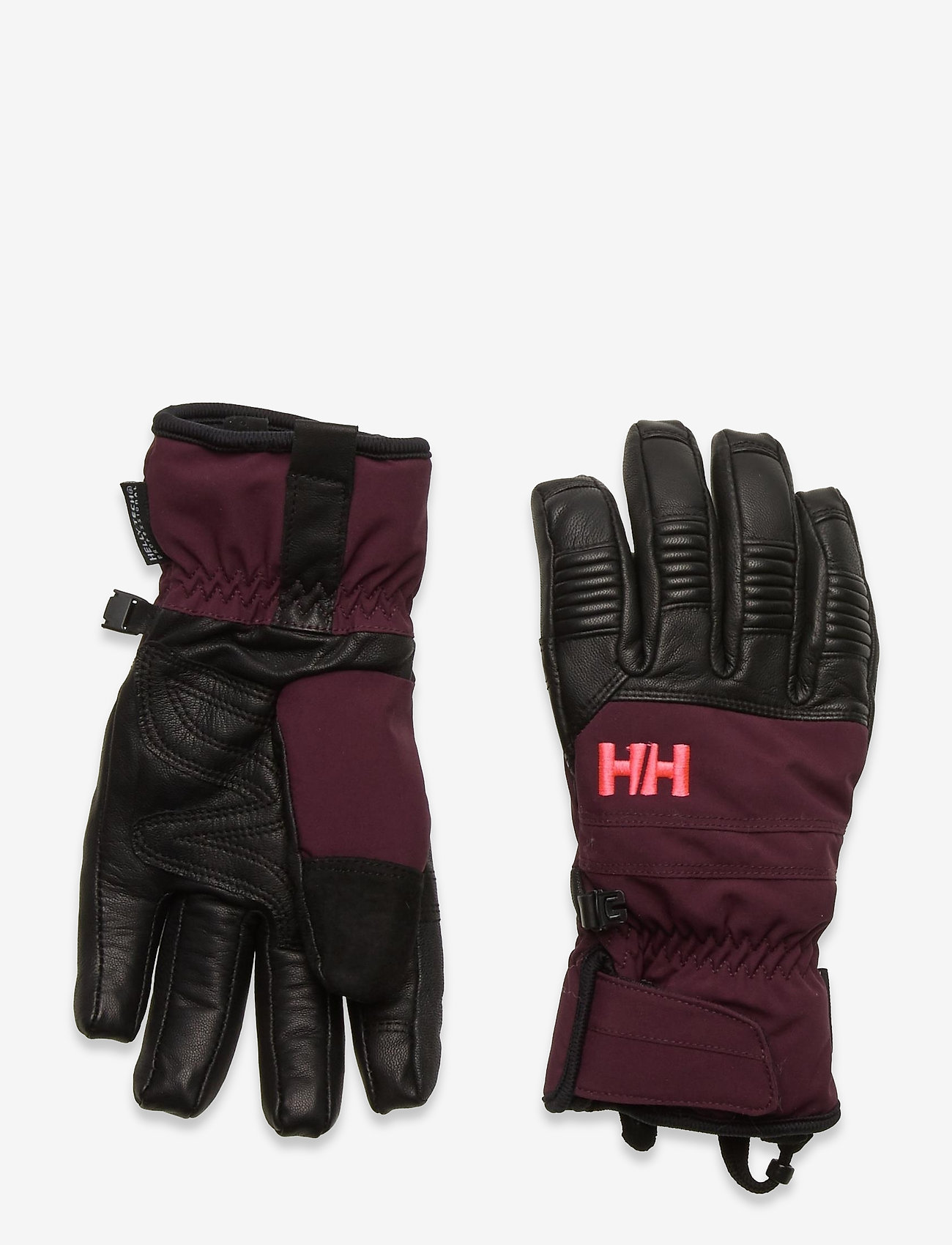Helly Hansen - W LEATHER MIX GLOVE - wild rose - 0