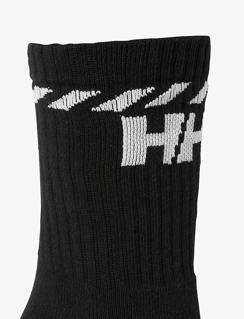 Helly Hansen - COTTON SPORT SOCK 3PK - sportstrømper - black - 1
