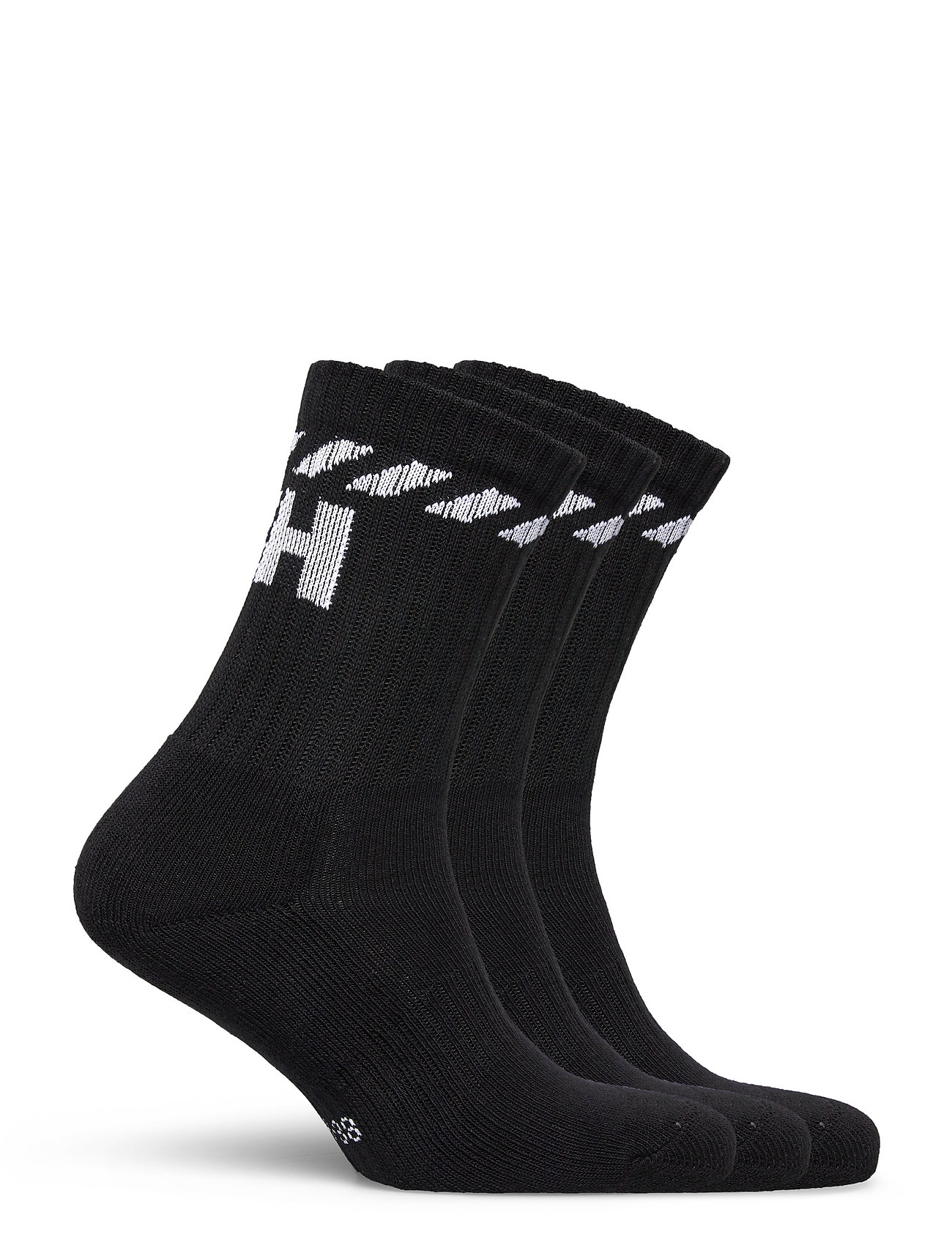 Helly Hansen - COTTON SPORT SOCK 3PK - regular socks - black - 1