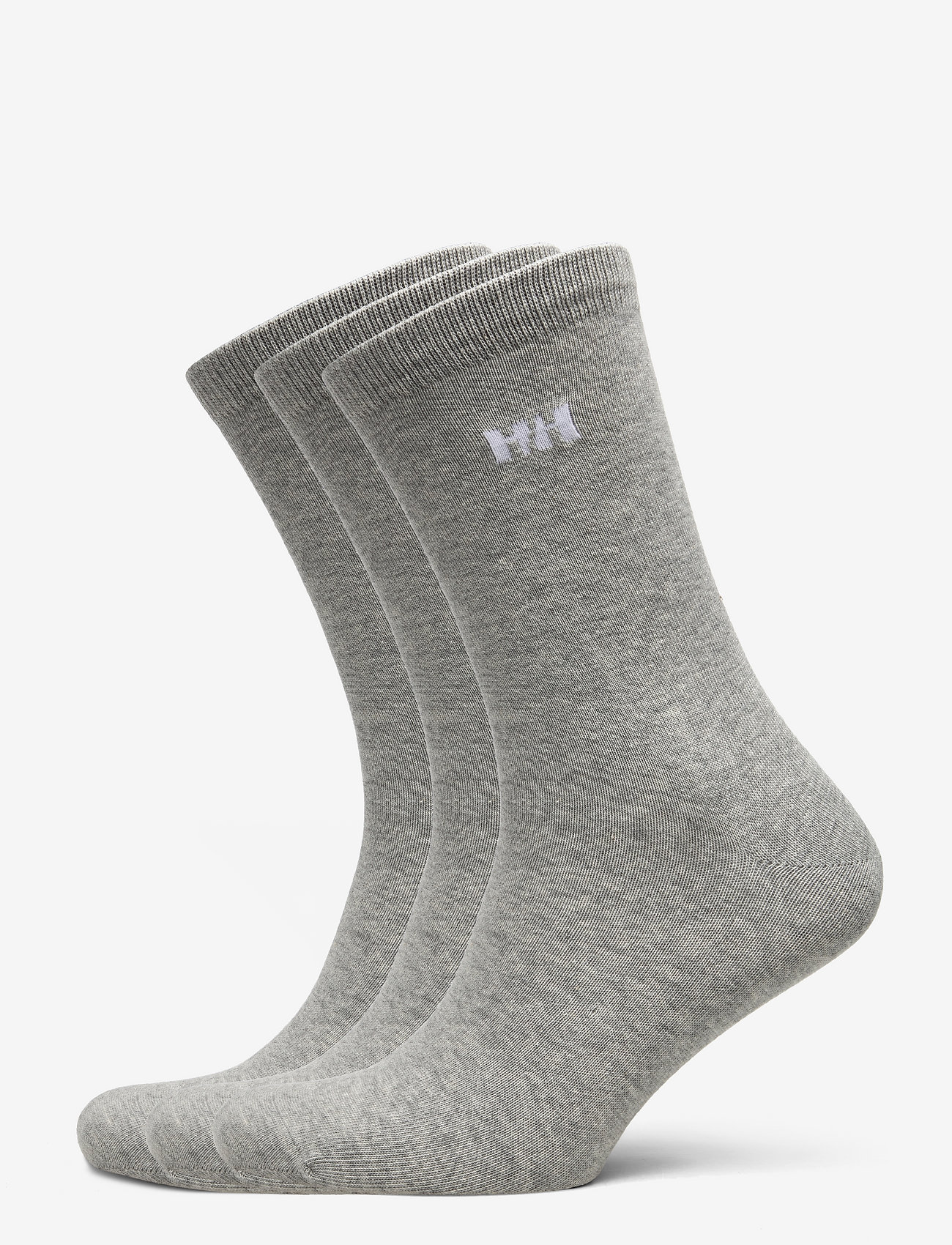 Helly Hansen - EVERYDAY COTTON SOCK 3PK - grey melang - 0