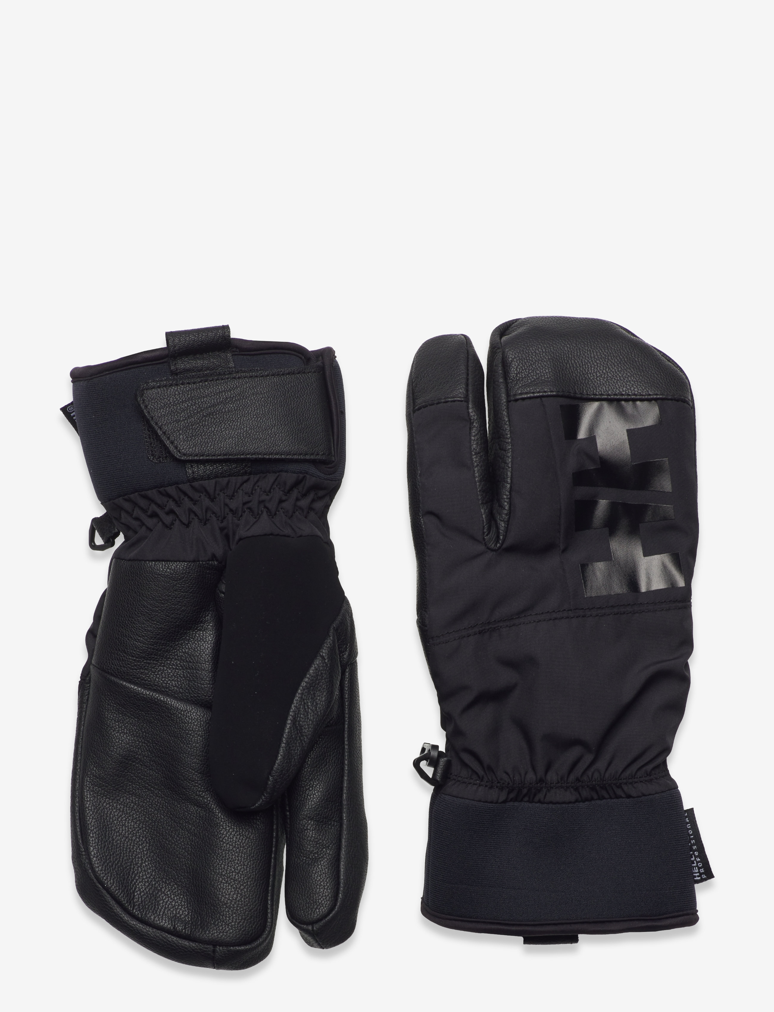 Helly Hansen Ullr D 3 Fingers Glove, XL, Gloves, Schwarz - Finger Frauen