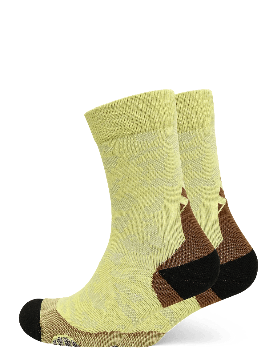 Helly Hansen - TRAIL CREW SOCK - strümpfe - yellow pear - 0