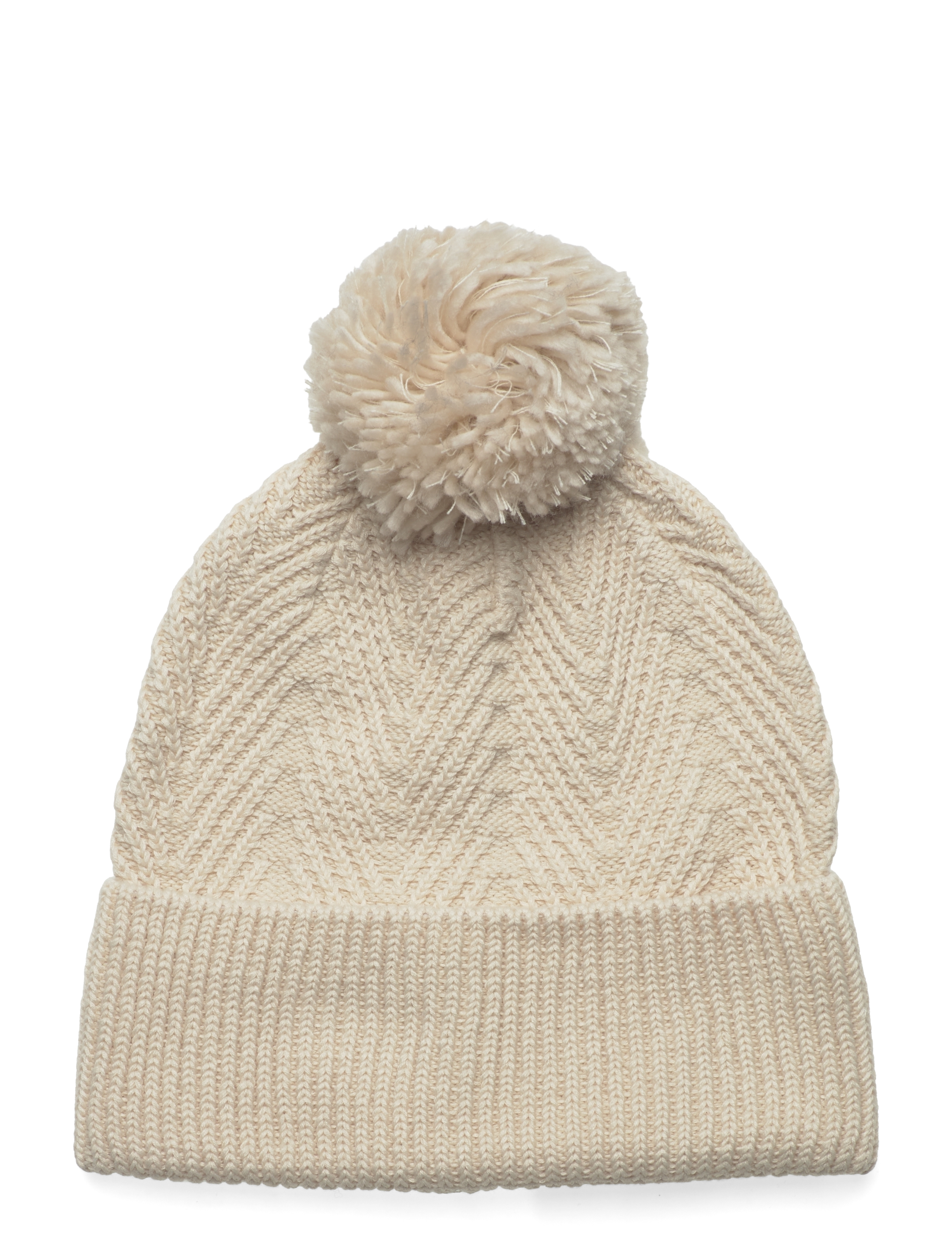 HELLY HANSEN W Lumi Pudelmütze Beige - One Size - Damen