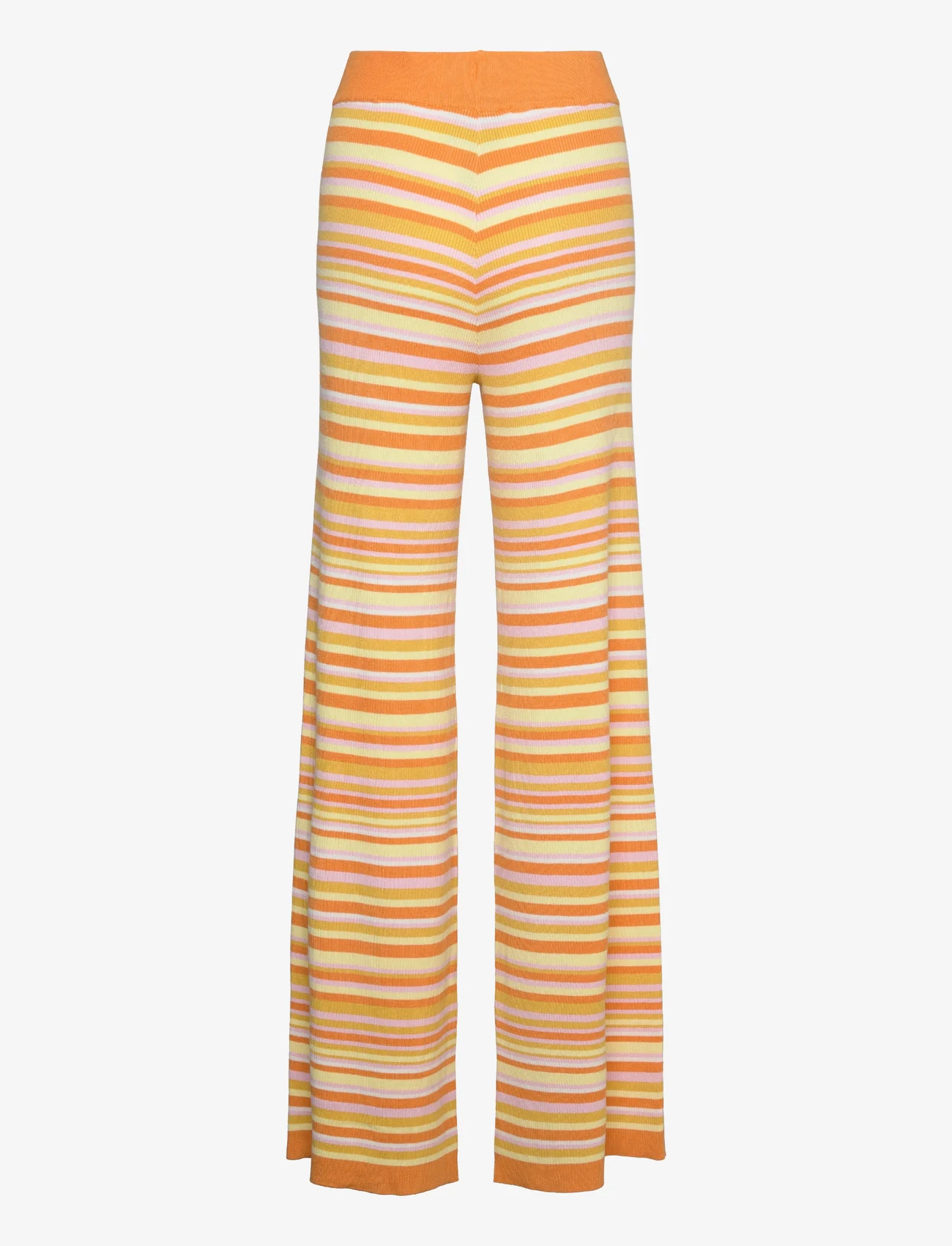 Helmstedt - Awa Pants - bukser - yellow stripes - 1