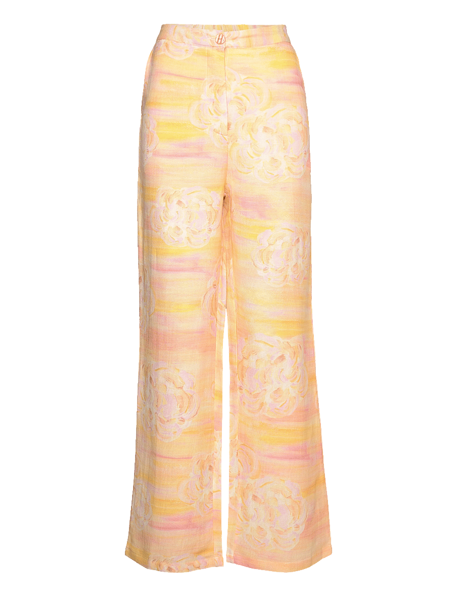 Helmstedt - Alv pant - pantalons larges - peach skies - 1