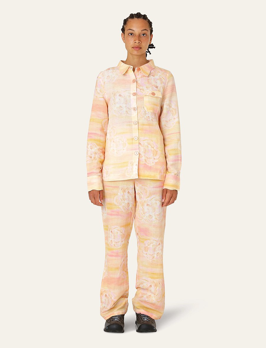 Helmstedt - Alv pant - pantalons larges - peach skies - 0