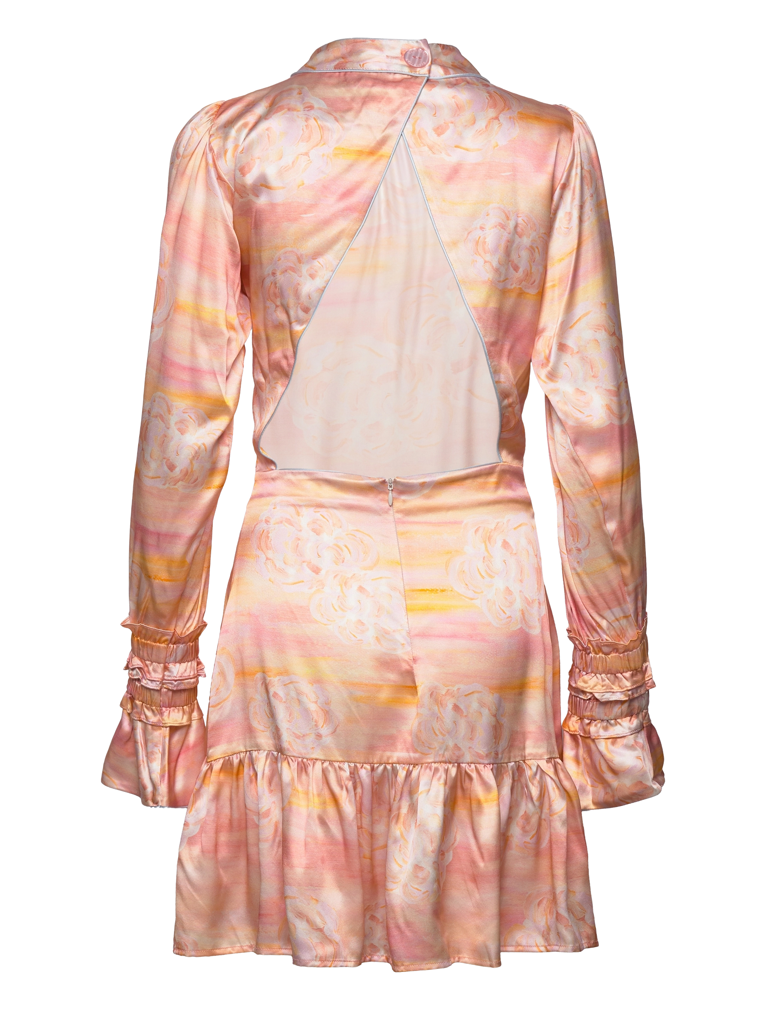Helmstedt - Atu short dress - festkjoler - peach skies - 2