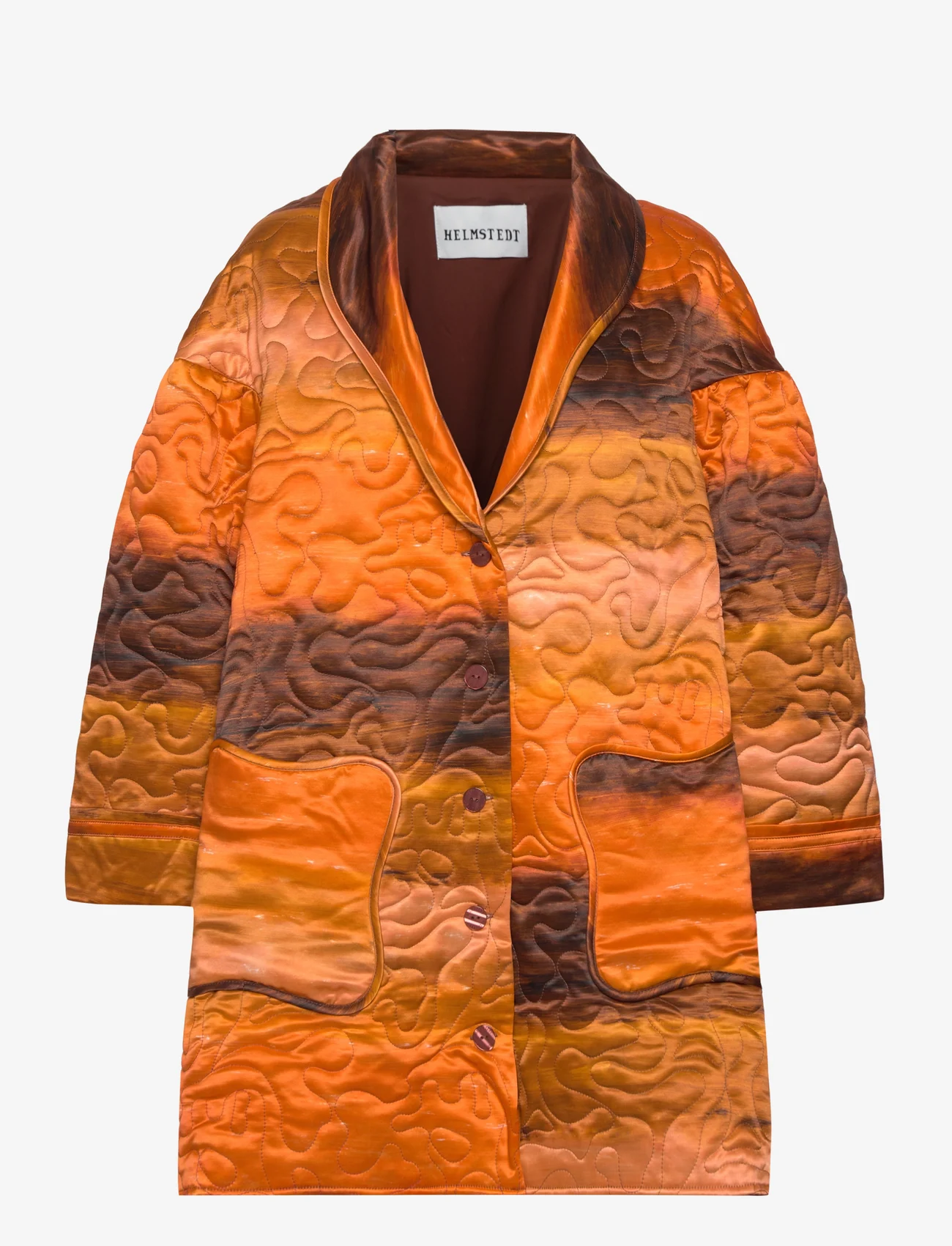 Helmstedt - EMILIE JACKET - spring jackets - orange stripes - 0