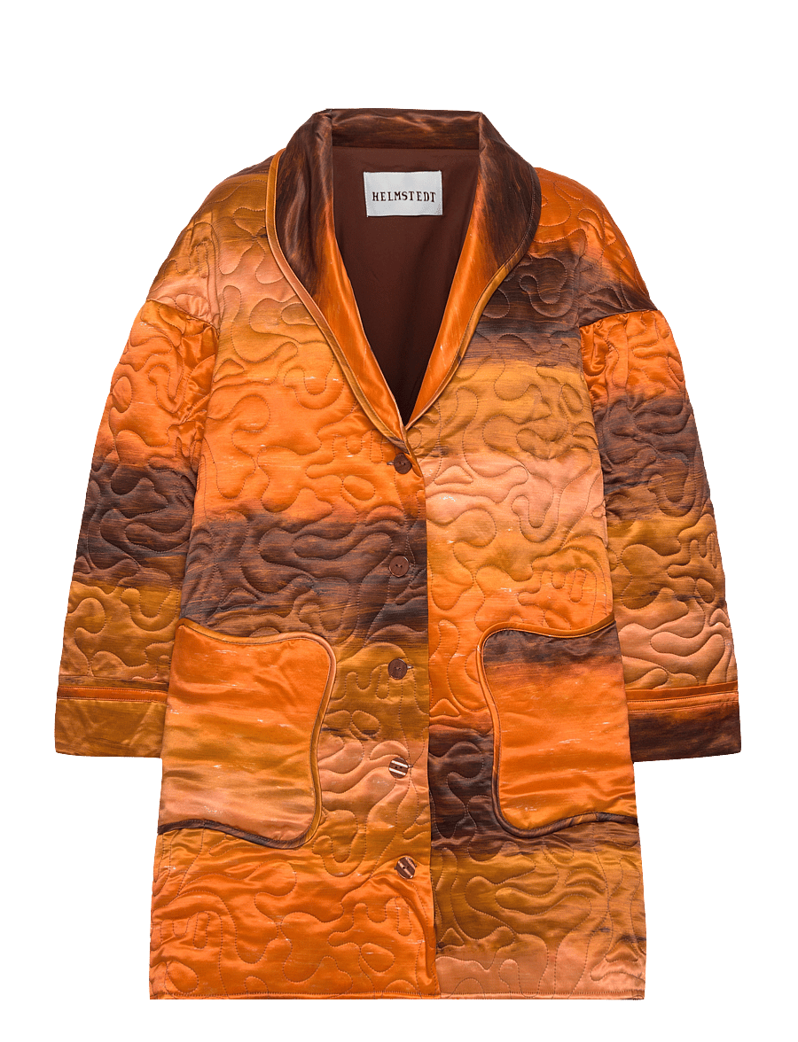 Helmstedt - EMILIE JACKET - frühlingsjacken - orange stripes - 0