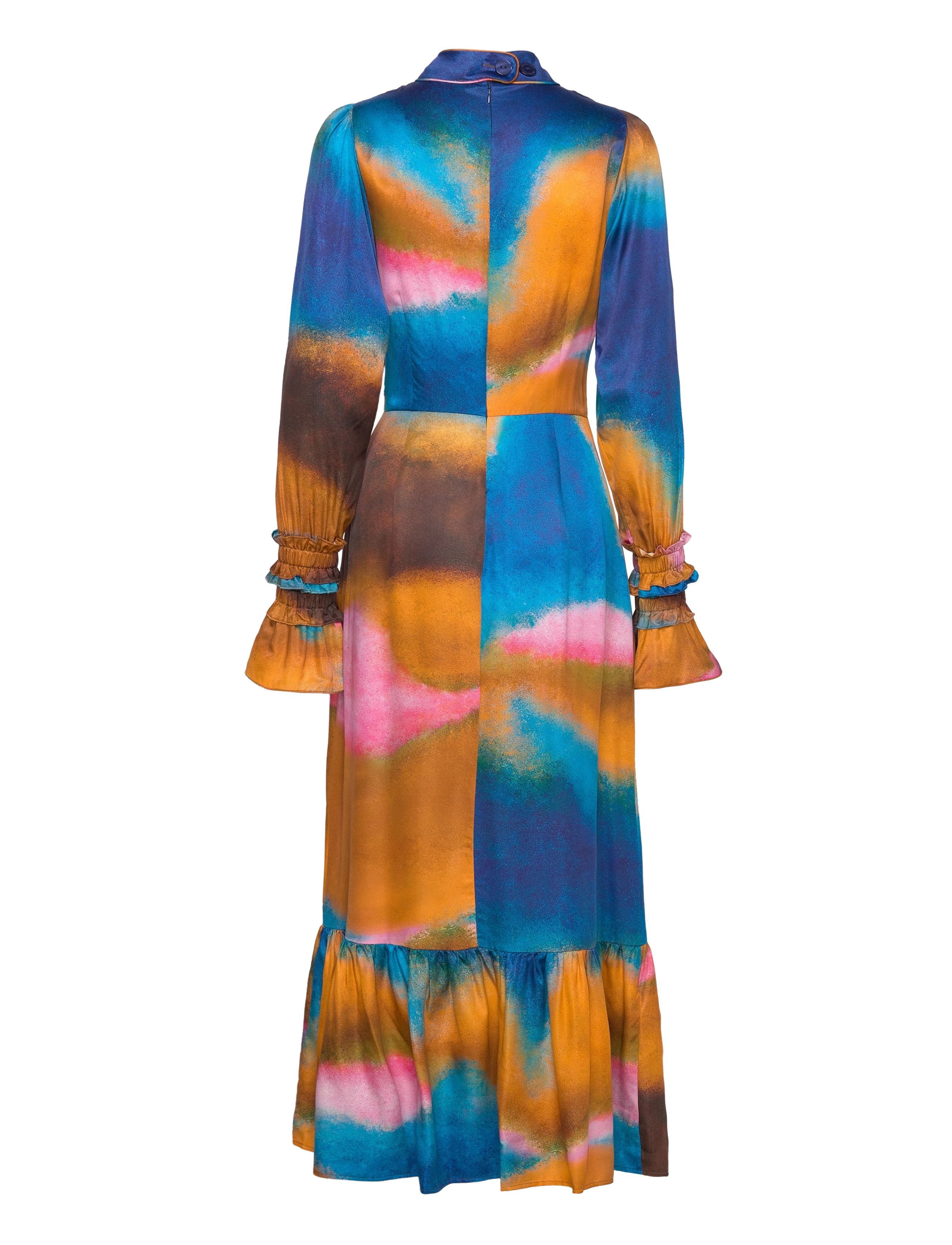 Helmstedt - ALINA DRESS - maxi kjoler - blue moss - 1