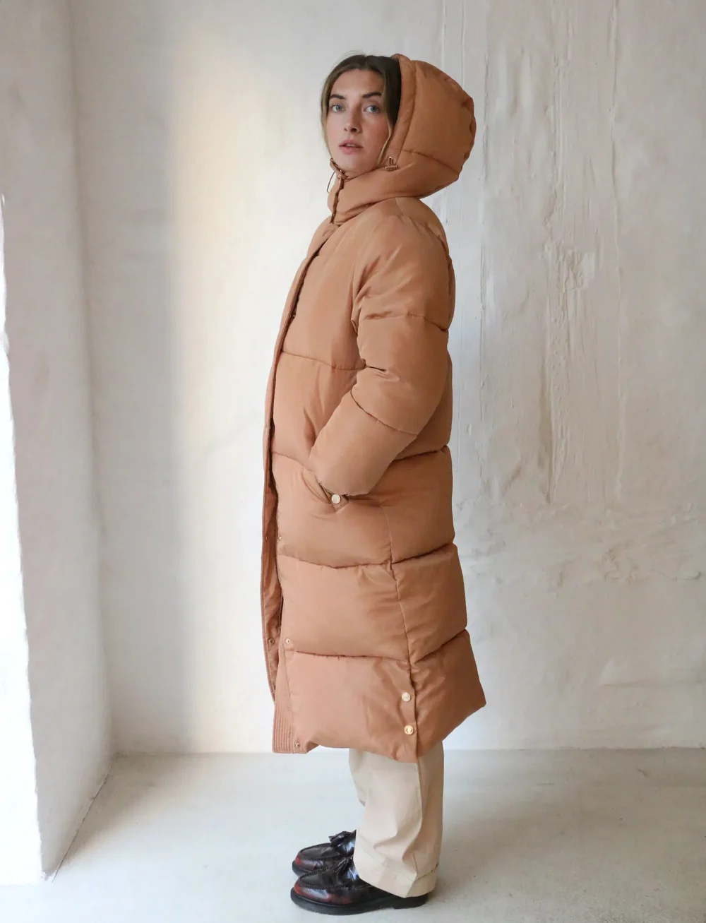 Helmstedt - Alma Jacket - voodriga mantlid - brown - 0