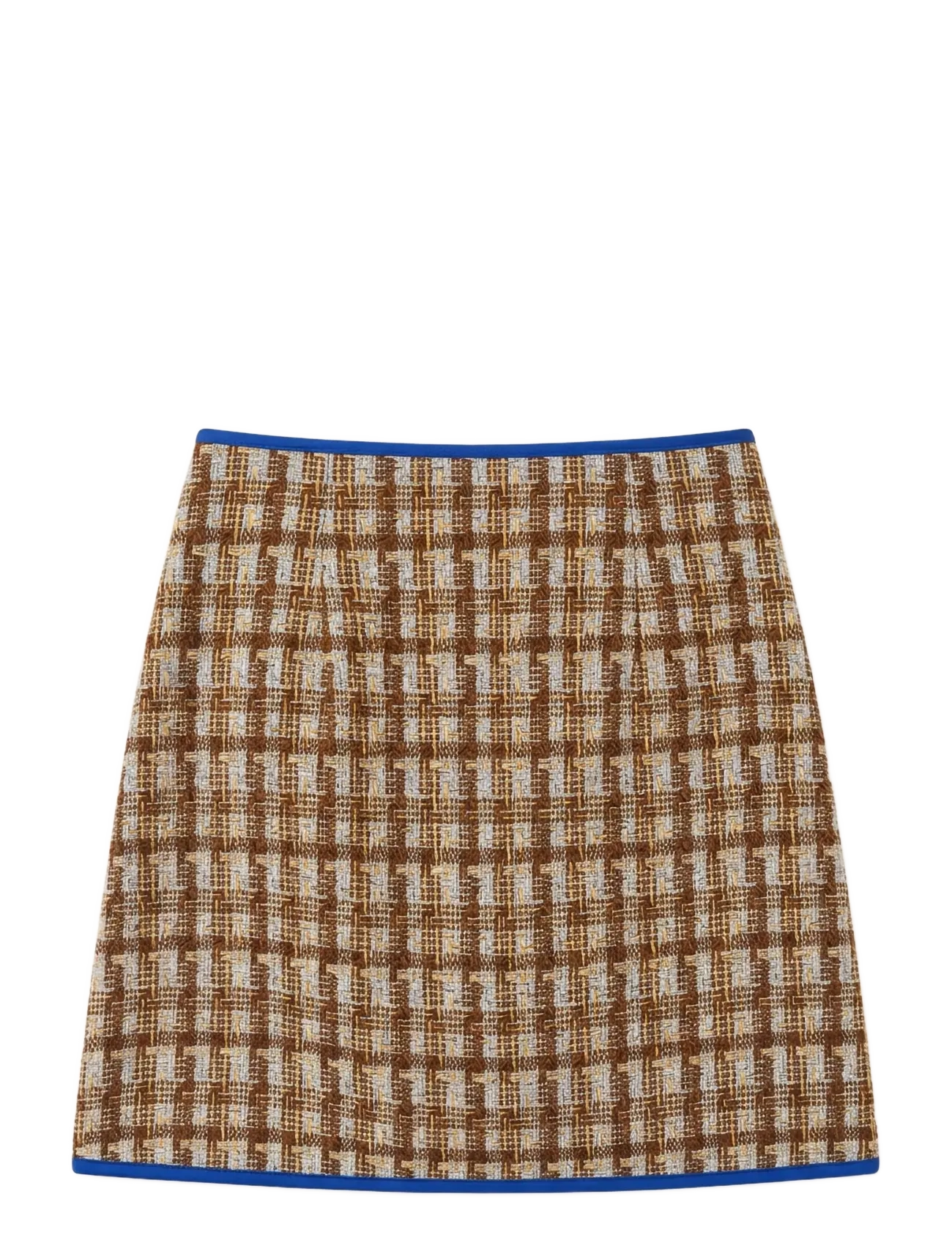Helmstedt - Ella Mini Skirt - korte nederdele - brown tween - 1