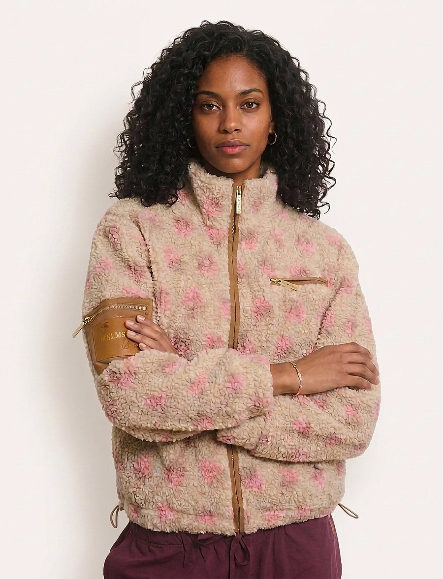 Helmstedt - Safiya Fleece Jacket - fleece og mellemlag - strawberry - 0
