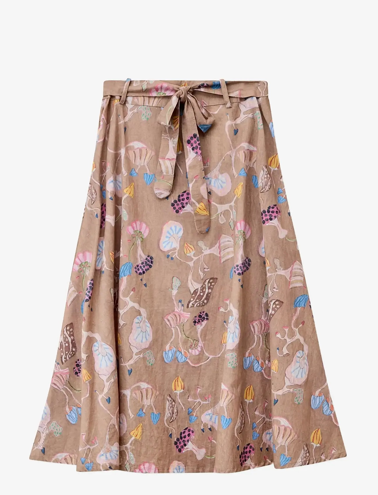 Helmstedt - Eva Skirt - midi kjolar - dancing mushroom print - 1