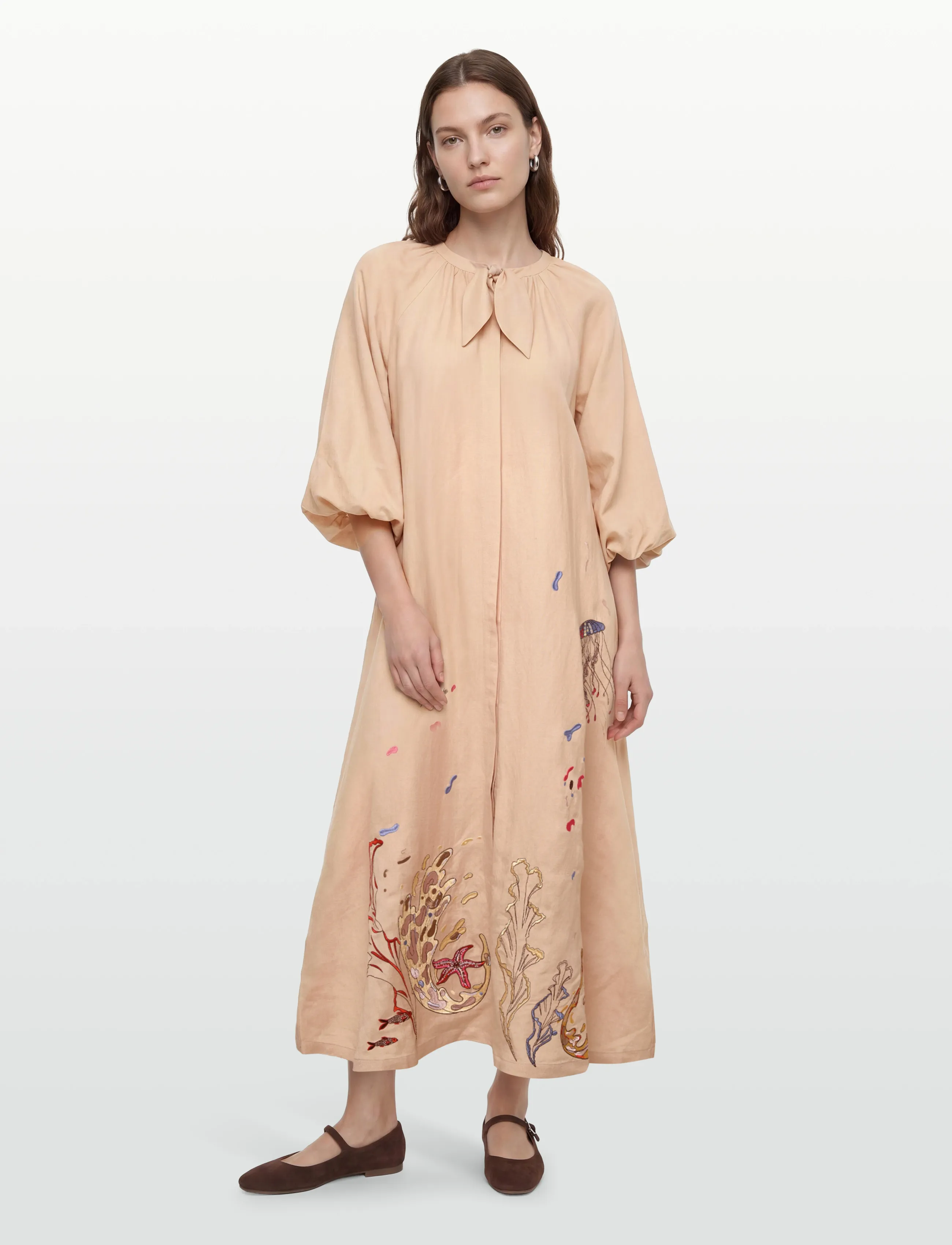 Helmstedt Momo Dress - Tøj - SHIFTING SAND / beige