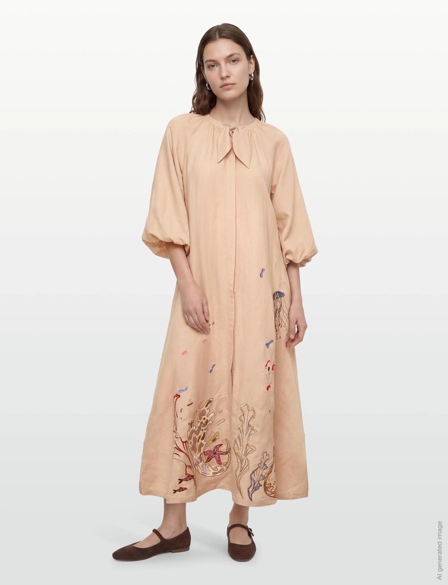 Helmstedt - Momo Dress - maxi jurken - shifting sand - 0