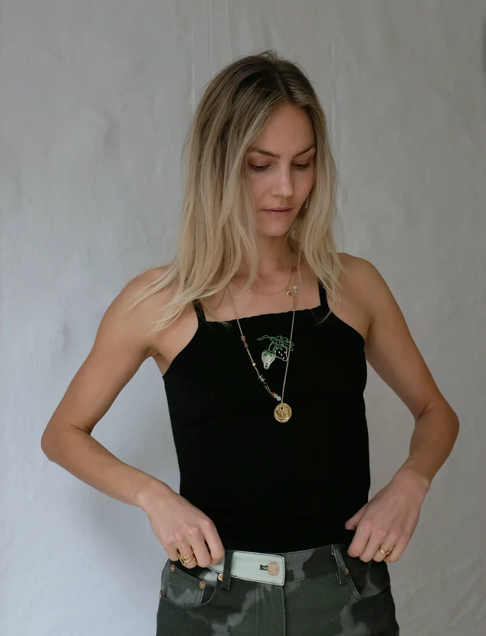 Helmstedt - Andrea Strap Top - topy bez rękawów - black beauty - 0