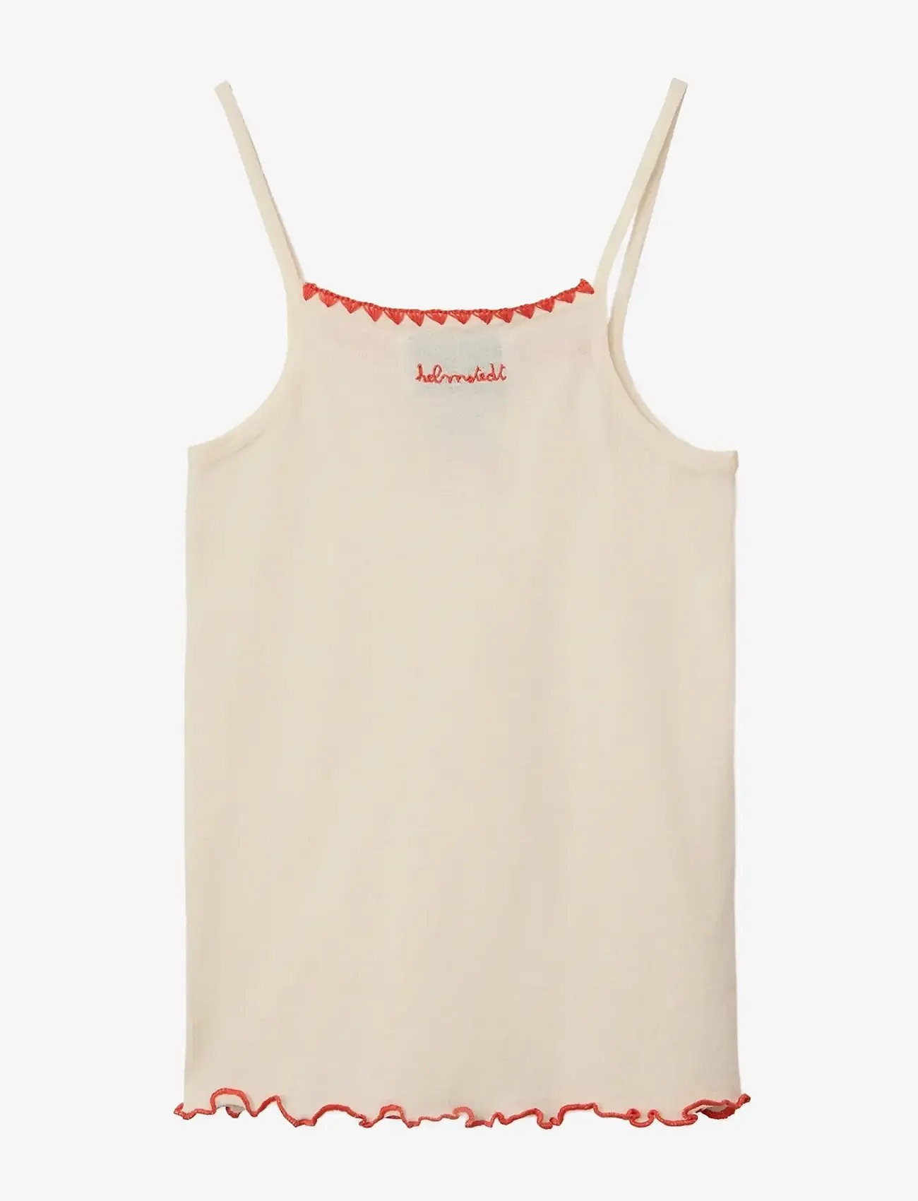 Helmstedt - Andrea Strap Top - varrukateta alussärgid - buttercream - 2