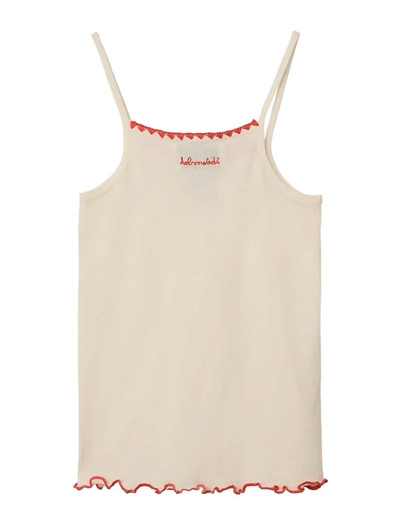 Helmstedt - Andrea Strap Top - varrukateta alussärgid - buttercream - 2