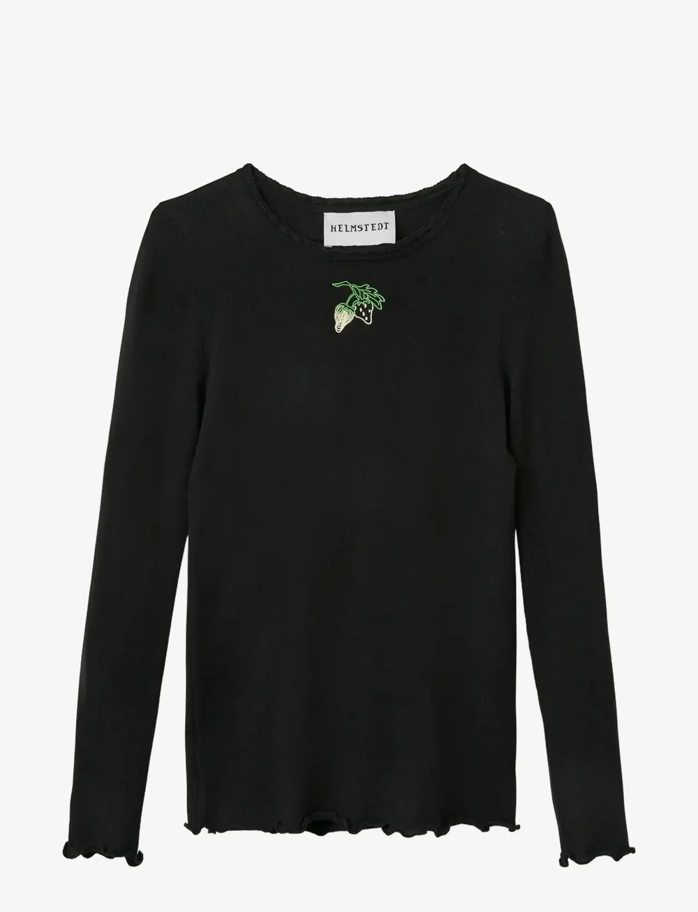 Helmstedt - Andrea Longsleeve T-shirt - pikkade varrukatega alussärgid - black beauty - 1