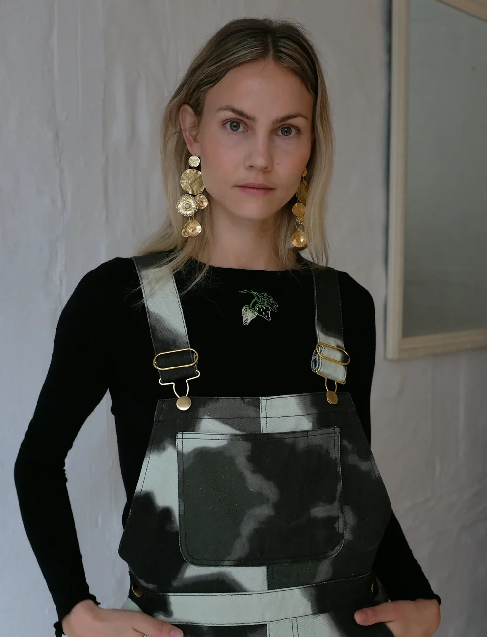 Helmstedt - Andrea Longsleeve T-shirt - pikkade varrukatega alussärgid - black beauty - 0