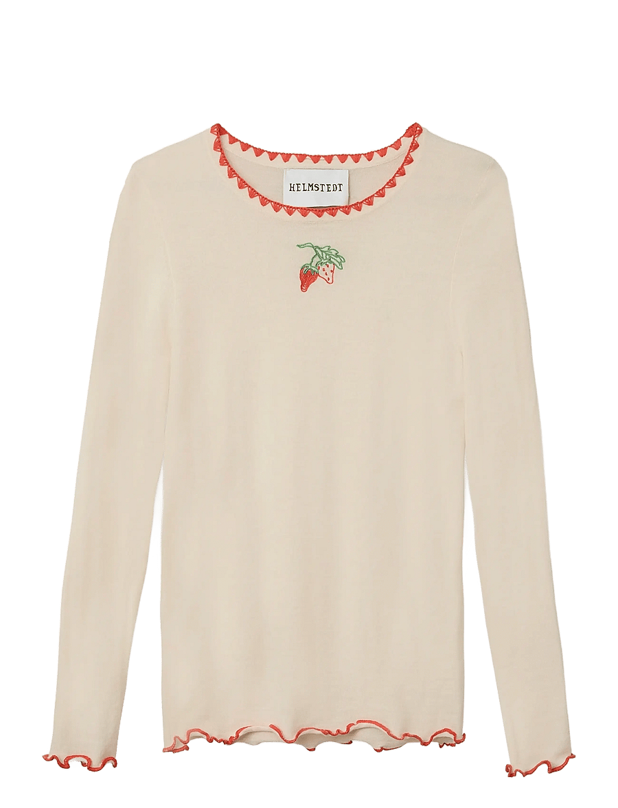 Helmstedt - Andrea Longsleeve T-shirt - buttercream - 1