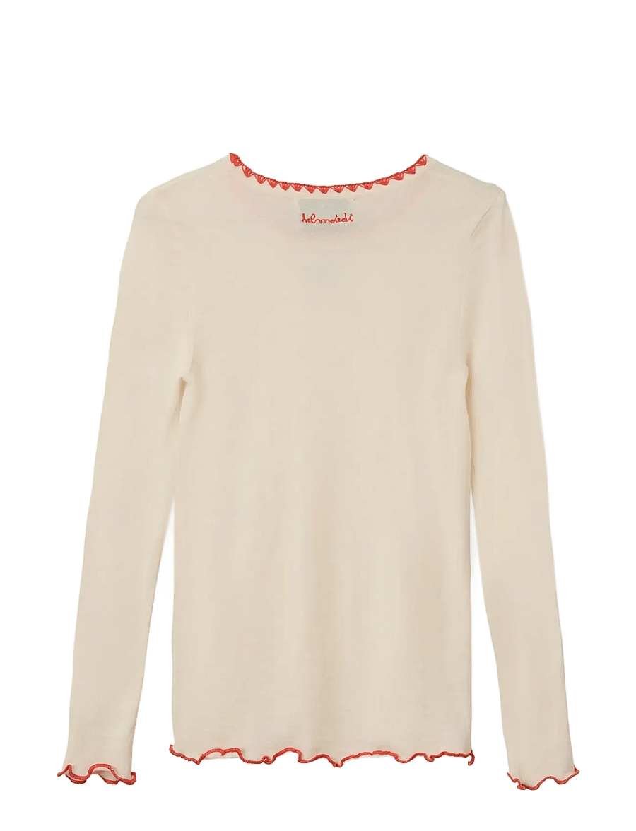 Helmstedt - Andrea Longsleeve T-shirt - buttercream - 2