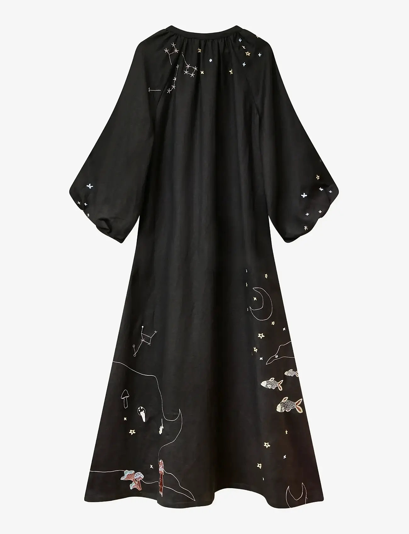 Helmstedt - Momo Dress - maxiklänningar - black beauty - 1