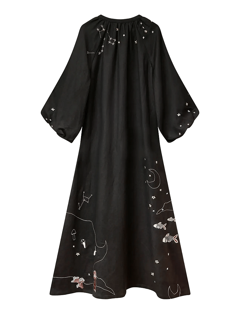 Helmstedt - Momo Dress - maxiklänningar - black beauty - 1