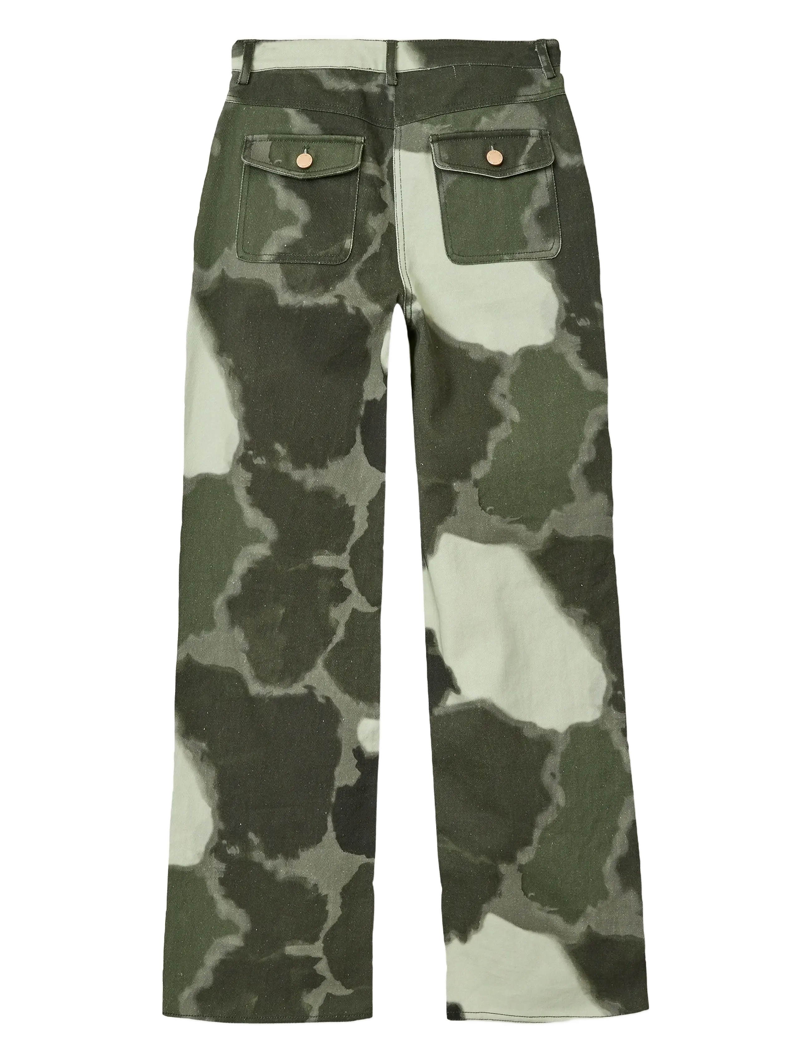 Helmstedt - Enya Denim Jeans - straight jeans - tie dye green - 2