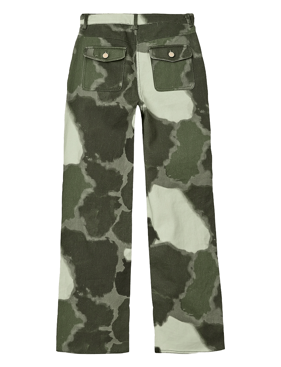 Helmstedt - Enya Denim Jeans - straight jeans - tie dye green - 2