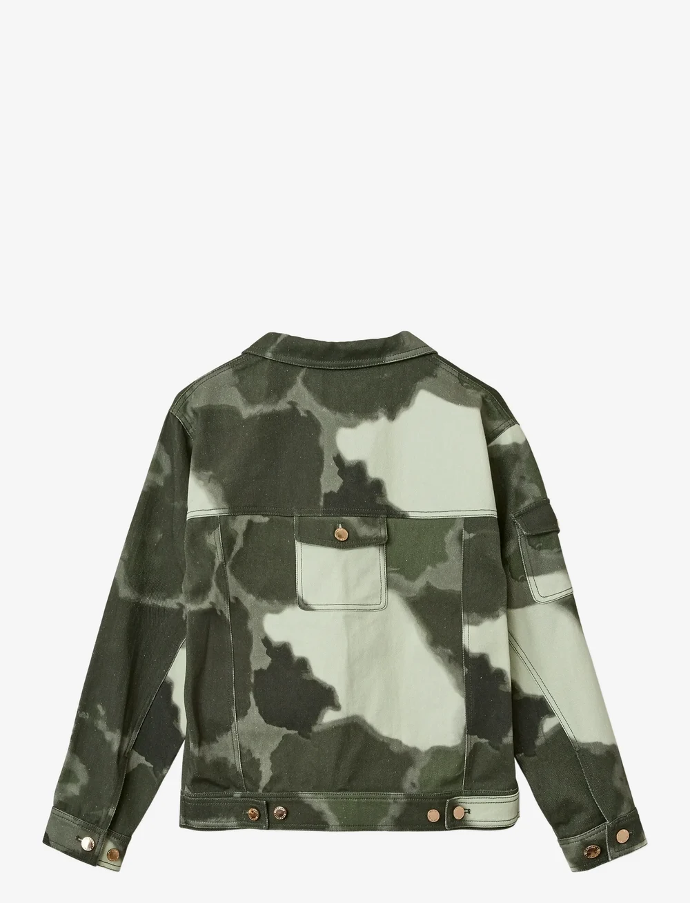 Helmstedt - Lucca Denim Jacket - teksatagid - tie dye green - 2