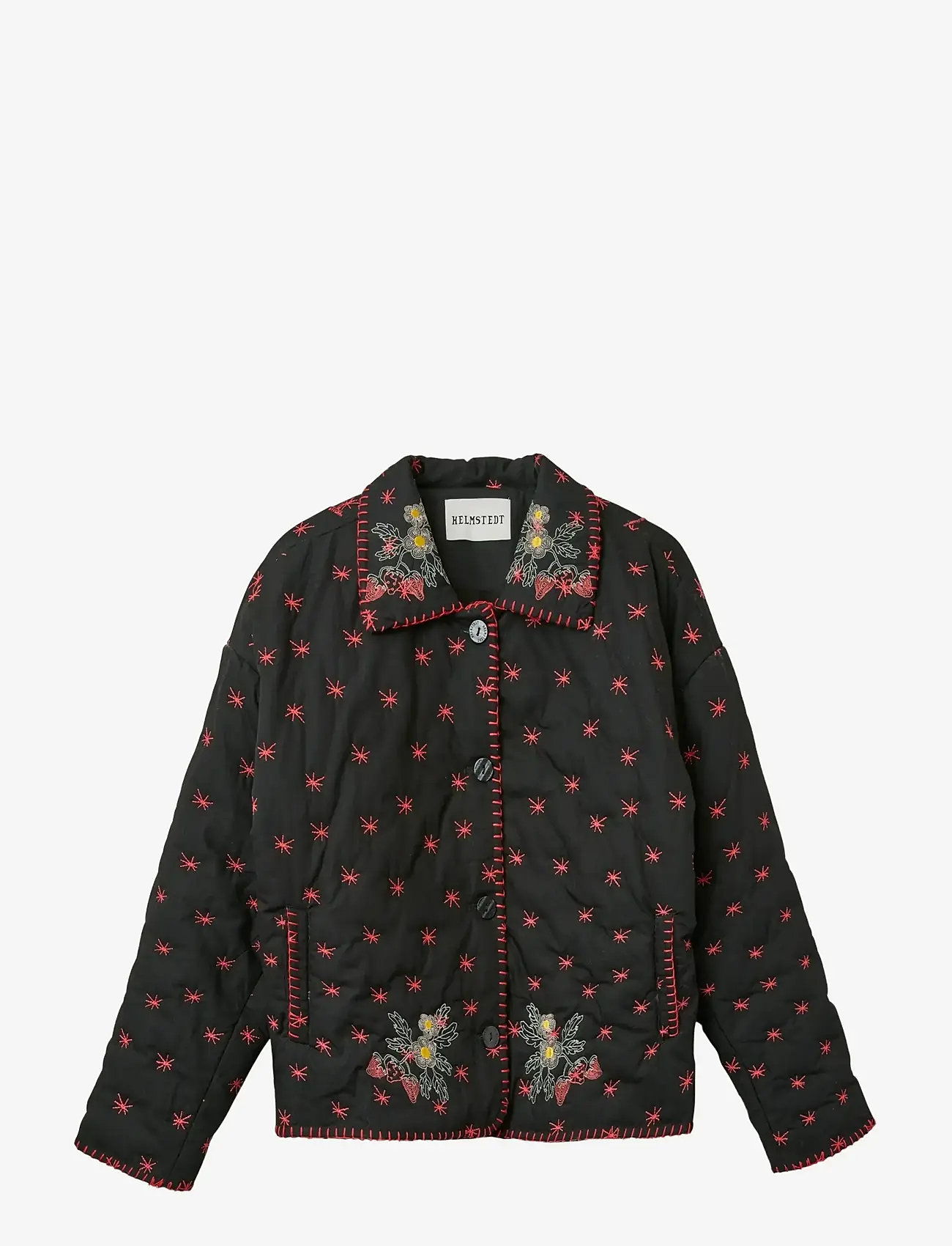 Helmstedt - Ava Jacket - quiltede jakker - black beauty - 0