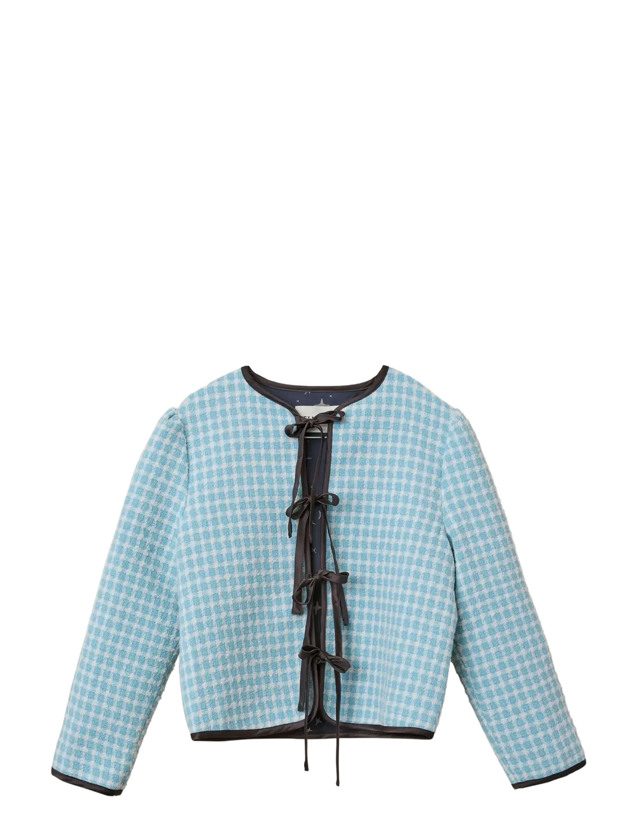 Vera Jacket - Bouclé - BLUE TWEED