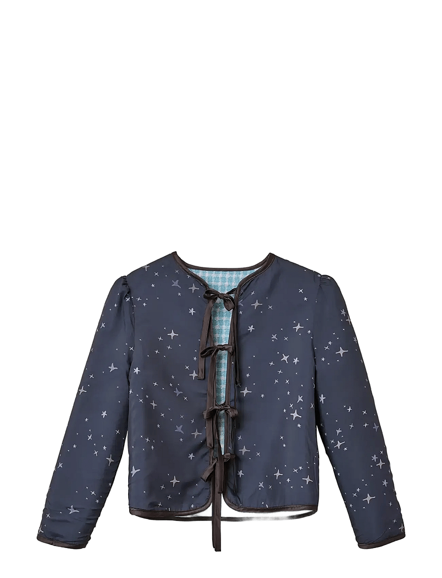 Helmstedt - Vera Jacket - Bouclé - bouclé blazers - blue tweed - 2