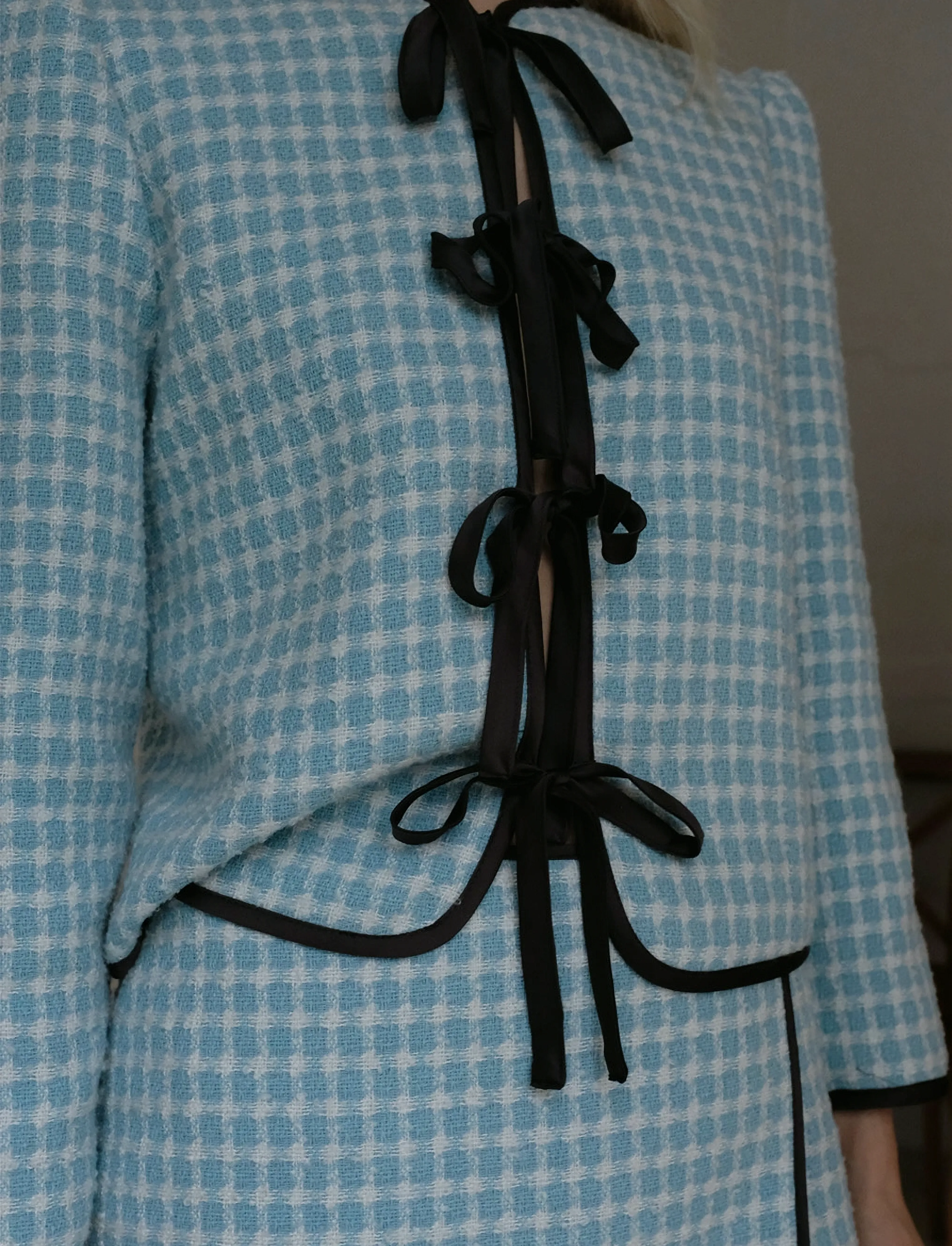 Helmstedt - Vera Jacket - Bouclé - kotiriie - blue tweed - 3