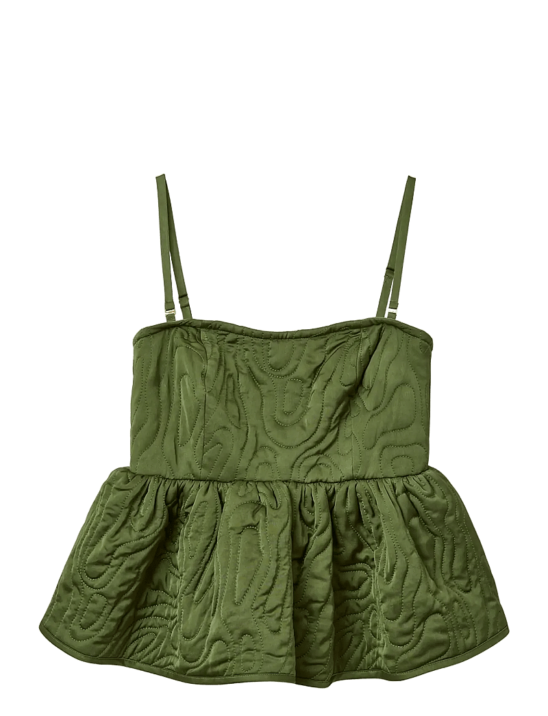 Helmstedt - Emilie Top - sleeveless blouses - black forest - 1