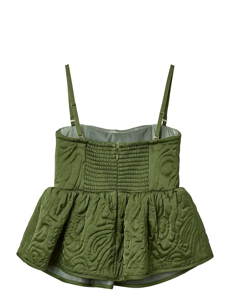 Helmstedt - Emilie Top - sleeveless blouses - black forest - 2