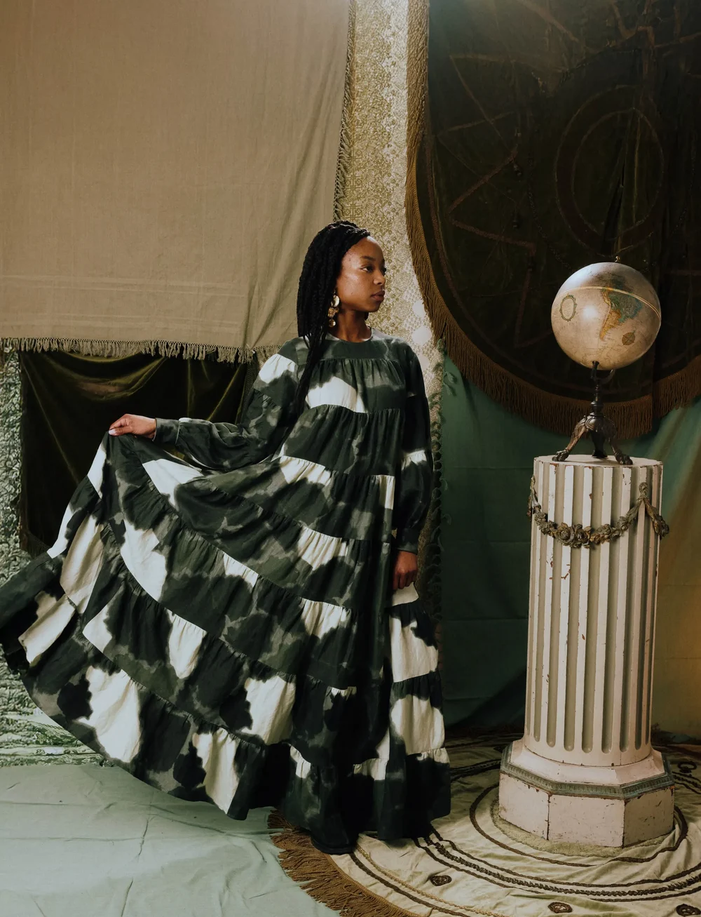 Helmstedt - Ibi Dress - shirt dresses - drop green - 3