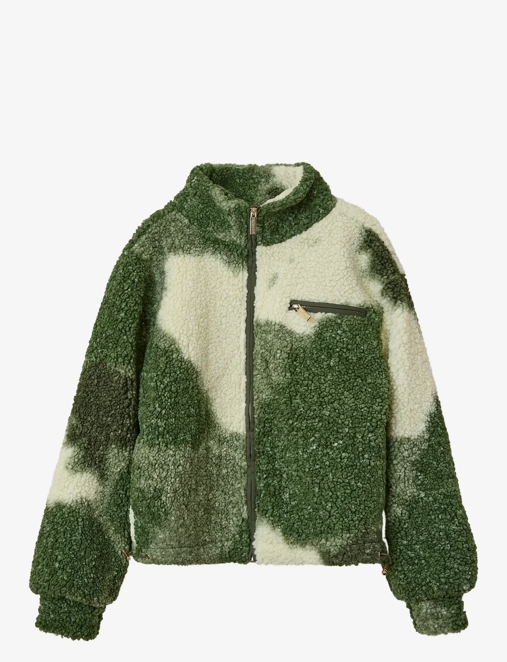 Helmstedt - Safiya Fleece Jacket - midlayer-jakker - tie dye green - 1