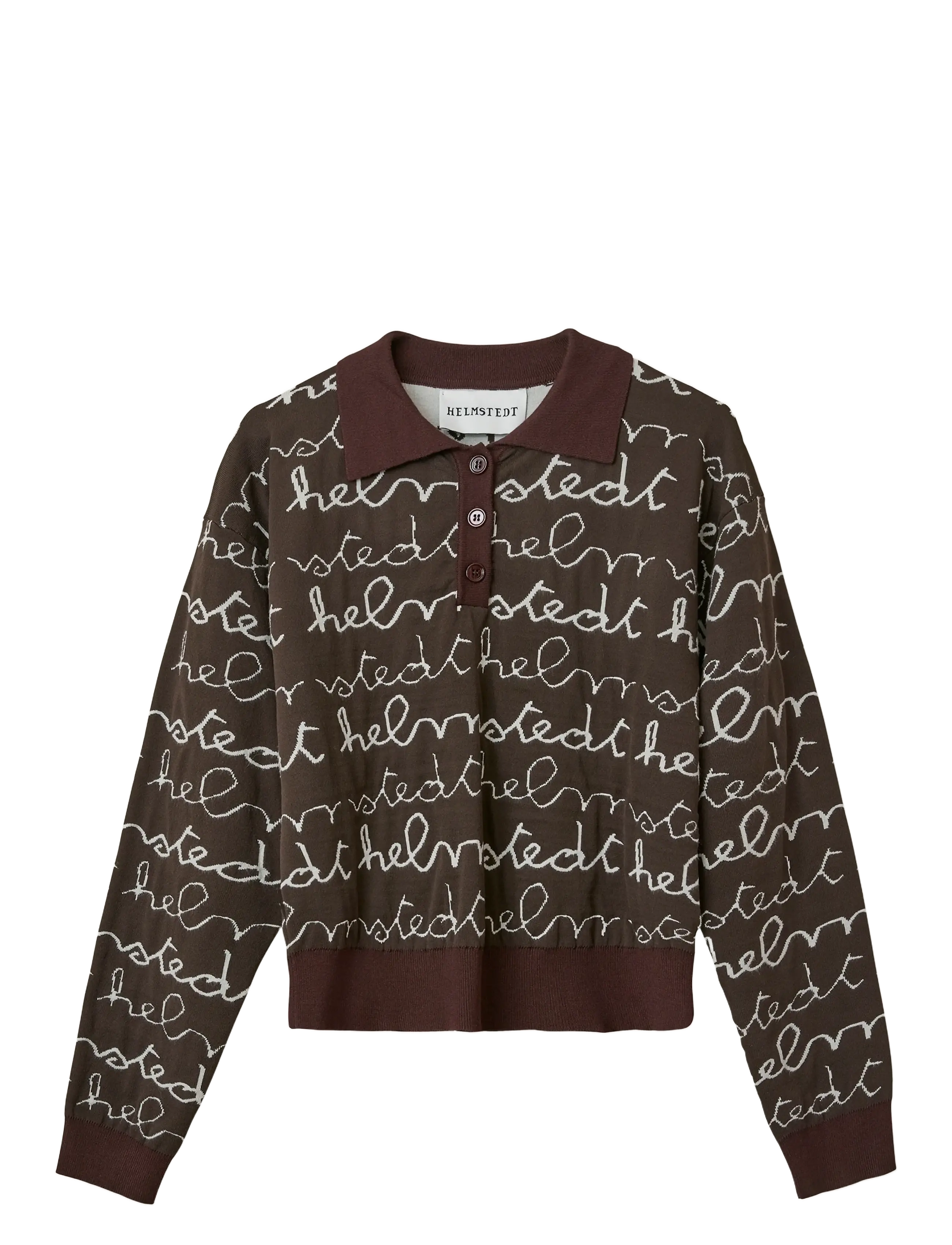 HELMSTEDT Helmstedt Logo Sweatshirt Braun - M - Damen