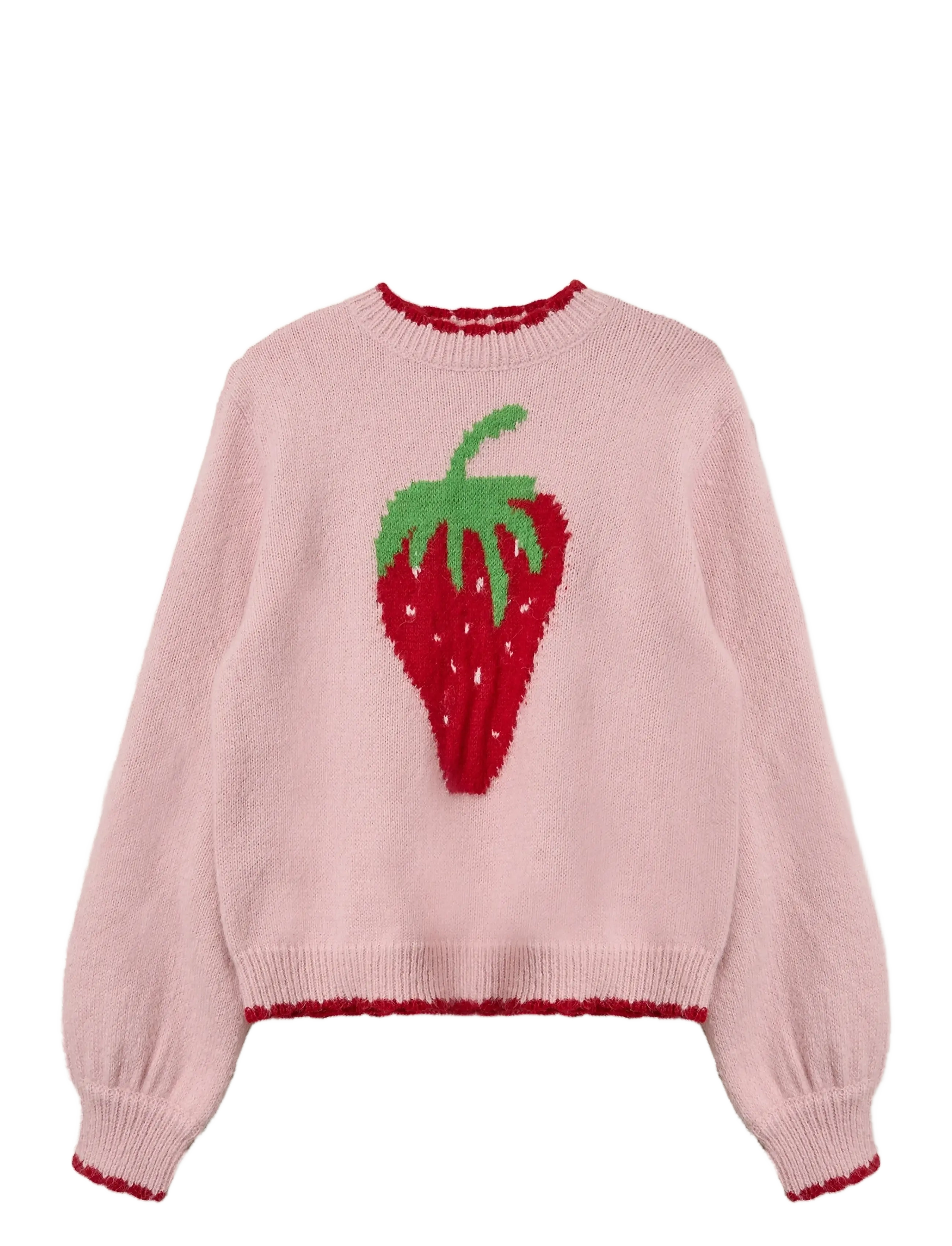 Helmstedt - Freja Knit Sweater - rose strawberry - 1