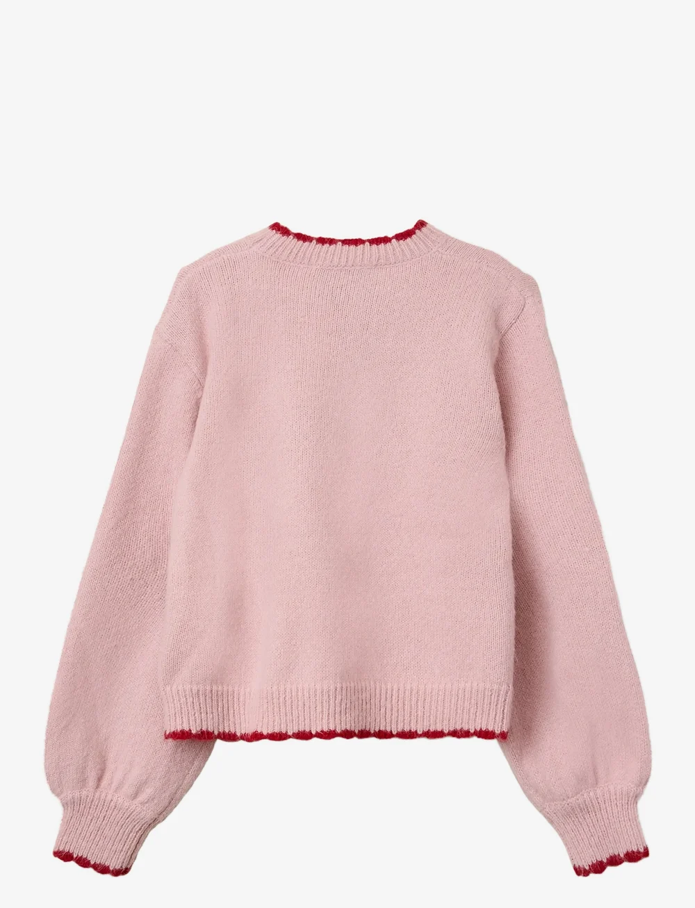 Helmstedt - Freja Knit Sweater - sviitrid - rose strawberry - 2