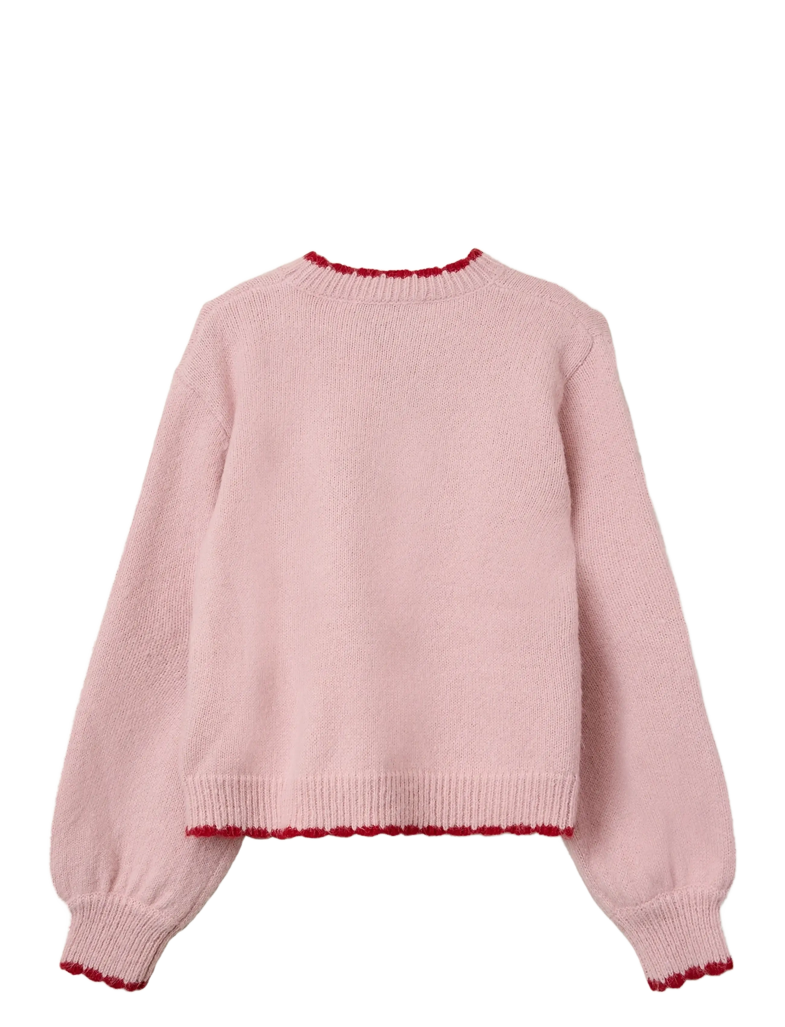 Helmstedt - Freja Knit Sweater - rose strawberry - 2