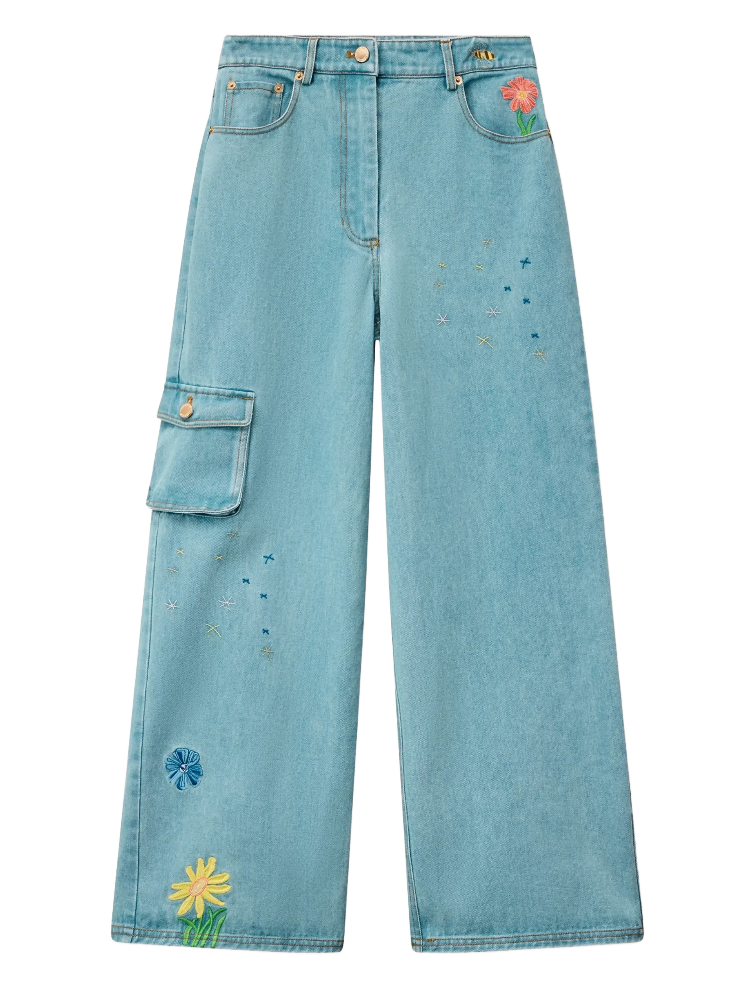 Helmstedt Enya Denim Jeans - Jeansmode - EMBROIDERY DENIM / blue