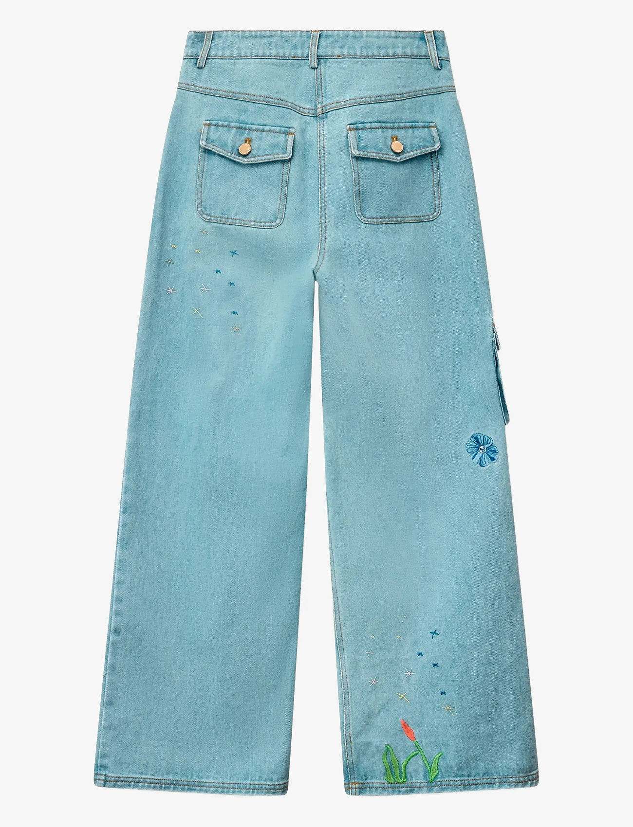 Helmstedt - Enya Denim Jeans - laia säärega teksad - embroidery denim - 1