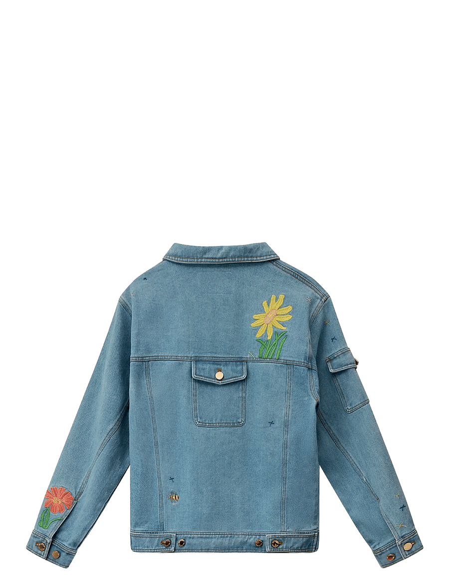 Helmstedt - Lucca Denim Jacket - frühlingsjacken - embroidery denim - 2