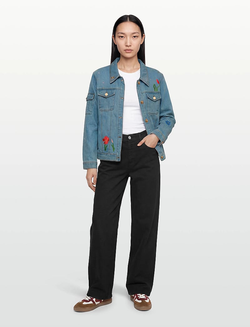 Helmstedt - Lucca Denim Jacket - frühlingsjacken - embroidery denim - 0